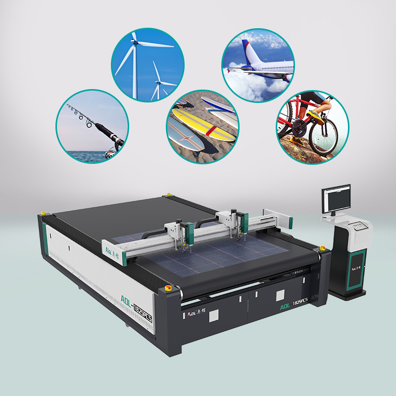 Silicone Rubber Fiber Cloth Cutting Machine