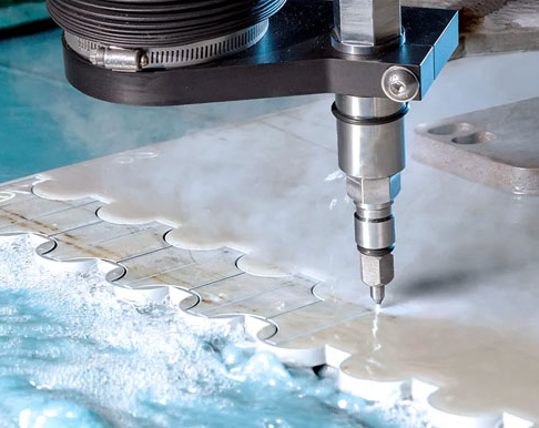 Water jet cutting