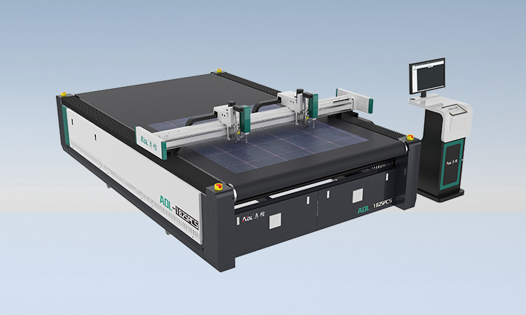 AOL-2125DPS digital CNC knife finishing contour cutting table