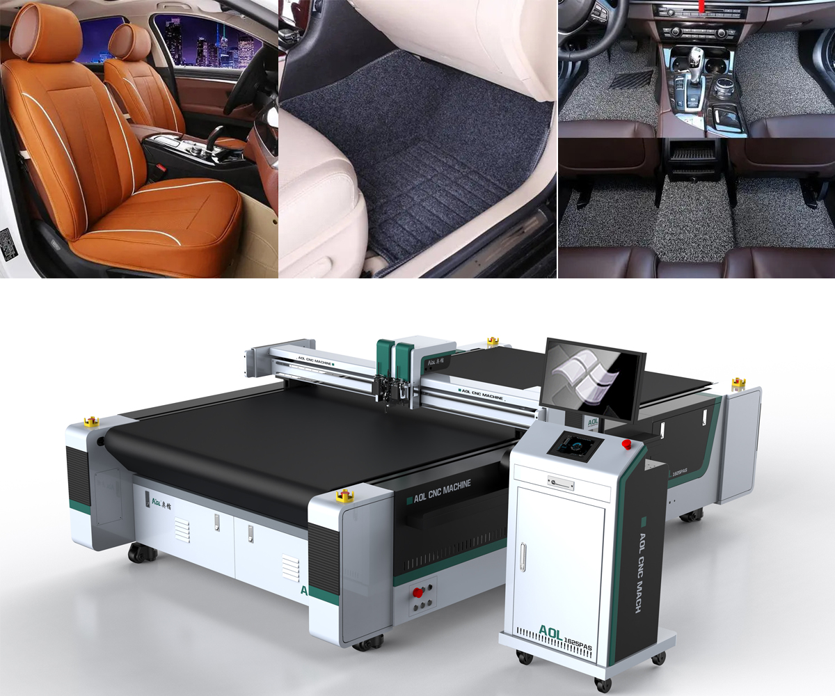 Car interior CNC cutting machine