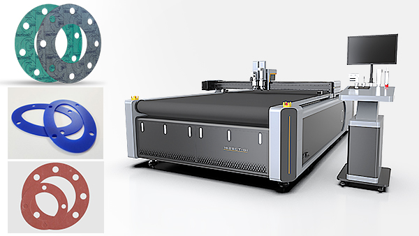 Rubber gasket cutting machine